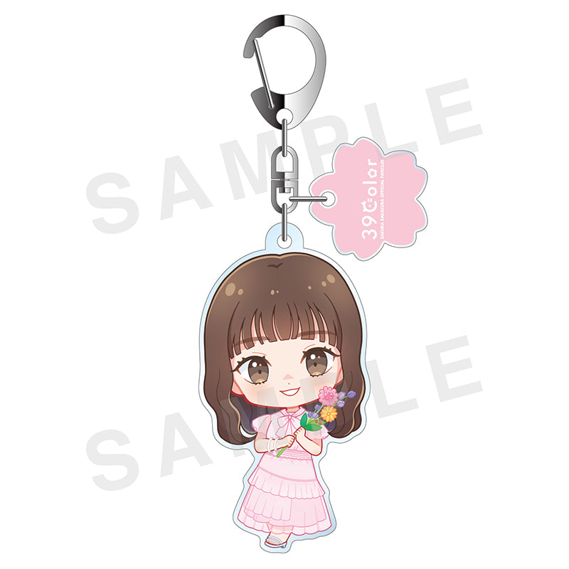 39Color Official グッズ 2024 アクリルキーホルダー　ミニさくちゃん〈A〉